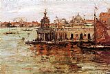 William Merritt Chase Venice View of the Navy Arsenal painting